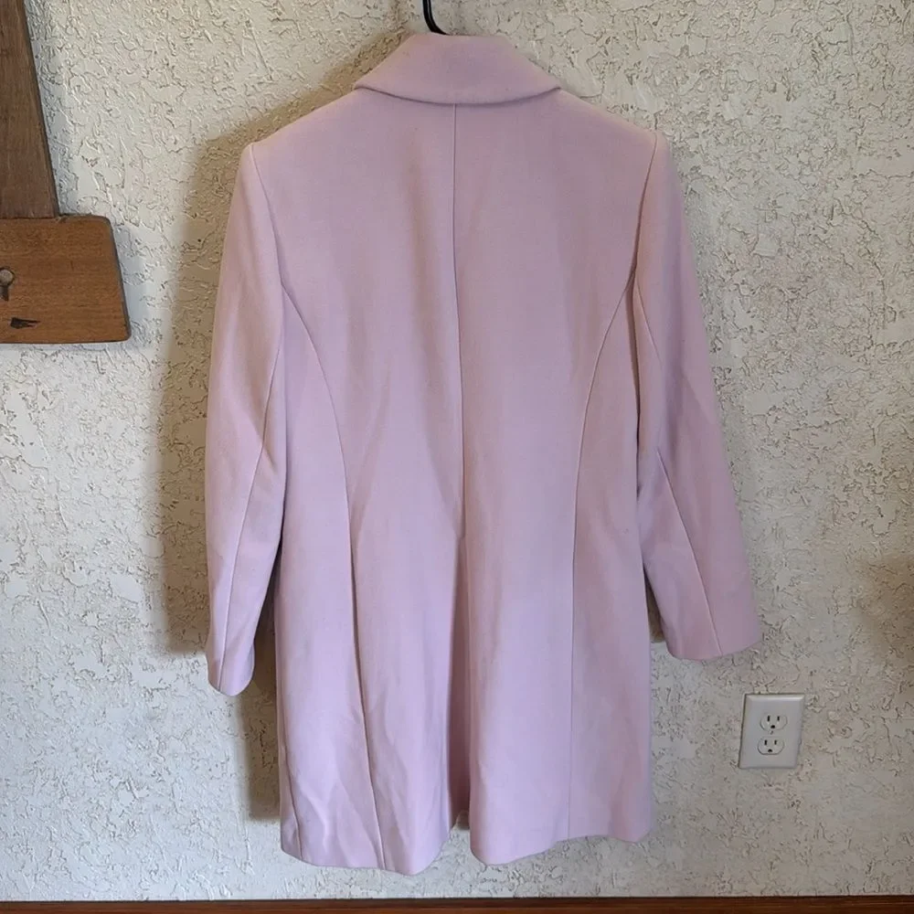 White House Black Market Pink Coat and NWT Matching Skirt SET